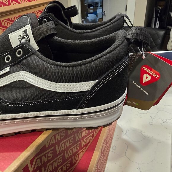Vans Mte Old Skool Waterproof Black White VN000CVNBA2 Mens Size 13 Shoes NEW - Picture 8 of 12